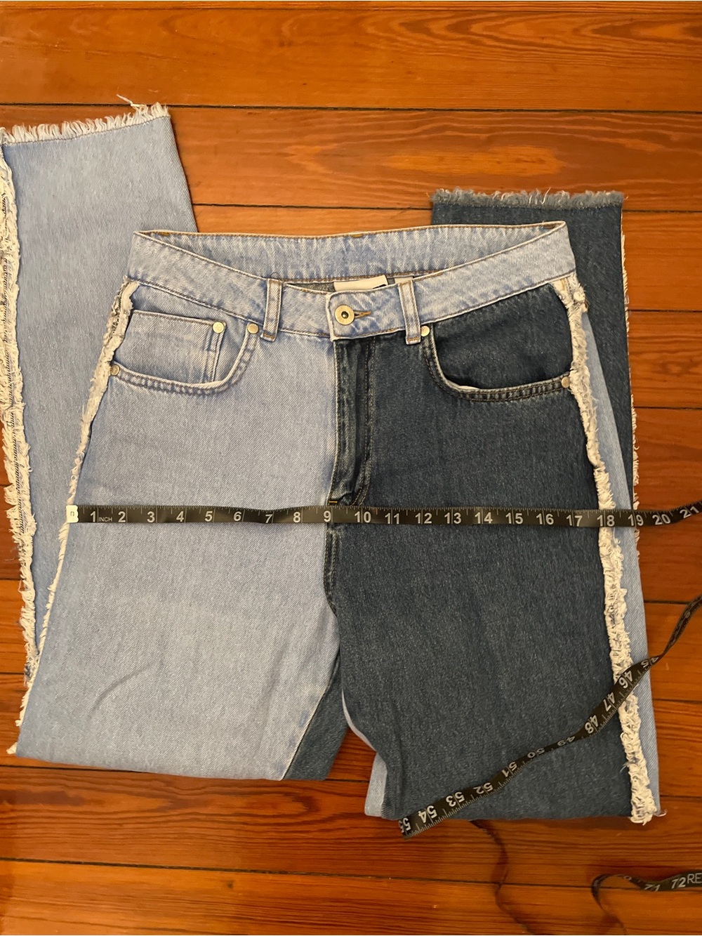 Ragged Priest Two-Tone Jeans - Picture 6 of 6